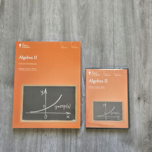 NEW The Teaching Company The Great Courses Algebra 2 DVD and Workbook